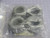 LOT OF 4 3673180 SELF-LOCKING NUTS T243970