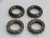 LOT OF 4 19207 - 12342680 ROUND PLAIN NUTS T243978