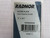 LOT OF 50 RADNOR RAD64005008 HEAT TREATED GLASS FILTER PLATE T243933