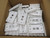 LOT OF 250 COMMSCOPE 557504-3 FACEPLATE KIT T251010