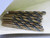 LOT OF 9 NORSEMAN 053737 HIGH SPEED TWIST DRILLS T227187