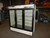 TRUE GDM-72 COMMERCIAL REFRIGERATOR REACH IN MERCHANDISER COOLER WITH THREE GLASS DOORS IN WHITE M5898