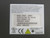 MOTOROLA F4544A SDM3000 SWITCH T260157
