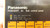 PANASONIC PANASERT AV SUB CONTROL PANEL T31424