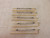 LOT OF 5  16-00568-2 PARTS T33547