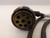 AMPHENOL ITTC D38999/26FA35PN TV06RGQF-25-8SA 6502621 CONNECTOR CABLE ASSEMBLY T37741