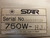 STAR 750W-HJ SDC075LFFB SERVO DRIVE T39658