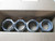 LOT OF 4 ARLINGTON 3'' SCREW CONNECTORS T52211