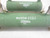LOT OF 2 JRM H60W CERAMIC TUBE RESISTOR T65212 LOT OF 2 JRM H60W CERAMIC TUBE RESISTOR T65212