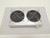 LOT OF 2 GLOBE MOTORS D47-B15A-04W3-000 COOLING FAN ASSEMBLY T70378