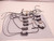 LOT OF 9 KEYENCE FS-T1 SENSORS T76619
