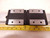 LOT OF 2 THK RSR 12W A4FIII 4E01 4E04 BEARINGS ON 23" CNC LINEAR SLIDE RAILS