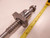 LOT OF 2 THK BTK 1605L AX-0K16 BALL SCREW BEARINGS W/ 18'' RAIL T83466