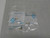 LOT OF 3 AMPHENOL 901-10005 RF ADAPTERS T87188