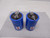 LOT OF 2 NIPPON CHEMI-CON 36DA 0003L 94 CAPACITORS 5600 UF 350 V T91815