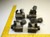 LOT OF 4 SMC CDQ2B32-20D-A73LS COMPACT CYLINDER T14419