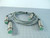 LOT OF 4 SWITCHCRAF TA5F 5 PIN XLR FEMALE CONNECTOR CABLE T105339
