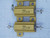 LOT OF 5 DALE RH-25 WIREWOUND RESISTORS 25 W 600 OHMS 1 % T132599 LOT OF 5 DALE RH-25 WIREWOUND RESISTORS 25 W 600 OHMS 1 % T132599