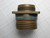 DEUTSCH D38999/20WE35PA CIRCULAR MIL SPEC CONNECTOR DTS 55 C 55 # 22 D P W/ CIRCULAR MIL SPEC CONTACTS T132223