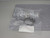 LOT OF 8 CONEC 300X11219X D-SUB BACKSHELLS 50P METAL HOOD WITH STRAIGHT CABLE EXIT T152931