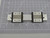 LOT OF 2 THK SRS12WM LINEAR MOTION BALL BEARING CARRIAGE T156340