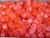 Lot of 2500  042D  Tapered Cap/Plug:LDPE Red For Sale