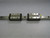 LOT OF 2 THK SHS25 LINEAR GUIDE BLOCKS W 39 IN RAIL T171417