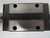 LOT OF 2 THK SSRI5 Y20581 LINEAR BEARING BLOCKS ON 60 IN RAIL T175455