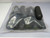 LOT OF 16 RAYCHEM MCK-3V CONDUCTOR END CAP HEAT SHRINK BLACK 4-12 AWG 64 MM CONNECTION LENGTH

 T188006