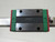 LOT OF 2 HIWIN EGH15CA 160HYV-30100 LINEAR BEARING BLOCK ON 33 IN RAIL T177994