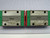LOT OF 2 HIWIN EGH15CA 170AYC-10000 LINEAR BEARING BLOCKS ON 14 1/2 IN RAIL T177985