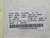 EIL YE/115-46807 BLANK VERTICAL PANEL METER T201456