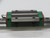 HIWIN HGW20HCH LINEAR BLOCK ON CNC RAIL 44 IN T206876
