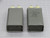 LOT OF 2 PLASTIC CAPACITORS LK50-254 CAPACITANCE T205270