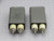 LOT OF 2 PLASTIC CAPACITORS LK50-254 CAPACITANCE T205270