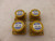 LOT OF 4 SYSTRON DONNER DBF-458 WAVE GUIDE ADAPTORS T34191