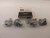 LOT OF 50 WIREMOLD G-3006E GRAY COVER CLIPS T37249