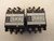 LOT OF 2 GE GENERAL ELECTRIC CR253DB302AAA CONTACTORS T47029