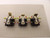 LOT OF 3 MAGNECRAFT W199DYX-2 POWER RELAYS T47401