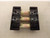 LOT OF 2 USD GOULD 21768 11242-3PR TRS4R FUSES W/ BASE T47184