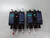 LOT OF 2 MITSUBISHI NF30-CS CIRCUIT BREAKER T49181 LOT OF 2 MITSUBISHI NF30-CS CIRCUIT BREAKER T49181