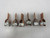 LOT OF 6 BUSS 216 FUSE REDUCER T56790