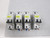 LOT OF 4 SIEMENS 5SY41 MCB C16 CIRCUIT BREAKER AUXILIARY CONTACT NO/NC T60279