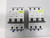 LOT OF 2 SIEMENS 5SY63 16A 3POLE SUPPLEMENTARY PROTECTOR T61300