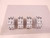 LOT OF 4 ALLEN BRADLEY 1492-ACB-H-070 CIRCUIT BREAKERS T72111