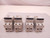LOT OF 4 MERLIN GERIN C60N CIRCUIT BREAKERS T77720 LOT OF 4 MERLIN GERIN C60N CIRCUIT BREAKERS T77720