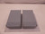 LOT OF 2 ALLIED ELECTRONICS 70243984 ENCLOSURES T80889