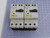 LOT OF 2 SIEMENS 3RV1011-1DA10 MOTOR STARTERS T100401