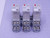 LOT OF 3 MAGNECRAFT 782XBXM4L RELAYS W/ SOCKETS T115155 LOT OF 3 MAGNECRAFT 782XBXM4L RELAYS W/ SOCKETS T115155