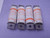 LOT OF 4 GOULD SHAWMUT A70QS150 FUSES 150 A T115691 LOT OF 4 GOULD SHAWMUT A70QS150 FUSES 150 A T115691